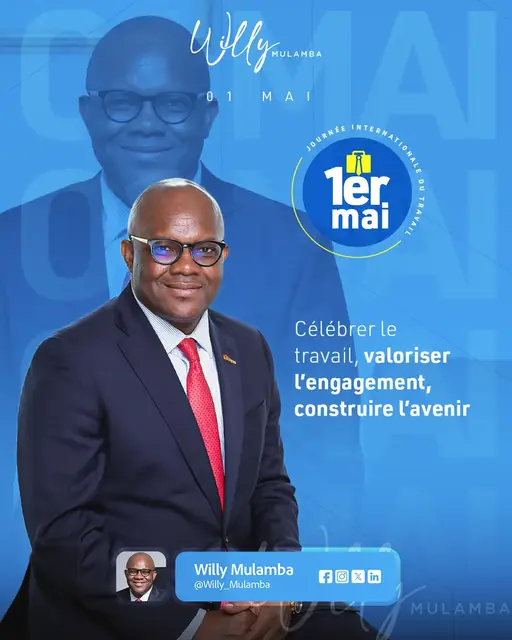 Visuel réalisé pour Willy Mulamba
