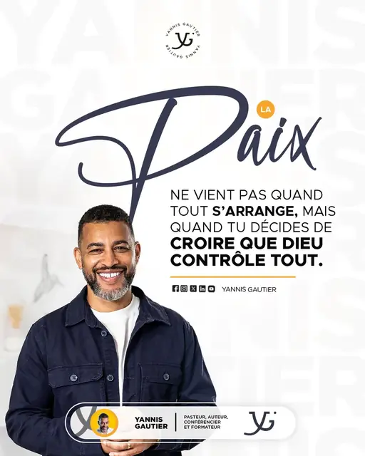 Visuel réalisé pour Yannis Gautier